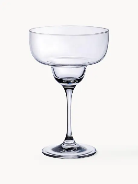 Margarita Cocktailgläser Purismo, 2 Stück, Glas, Transparent, Ø 11 x H 17 cm, 340 ml