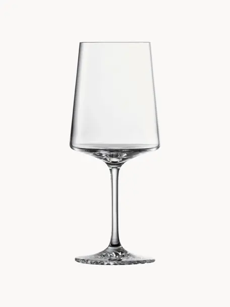 Kristall-Weingläser Echo, 4 Stück, Tritan-Kristallglas, Transparent, Ø 9 x H 22 cm, 570 ml