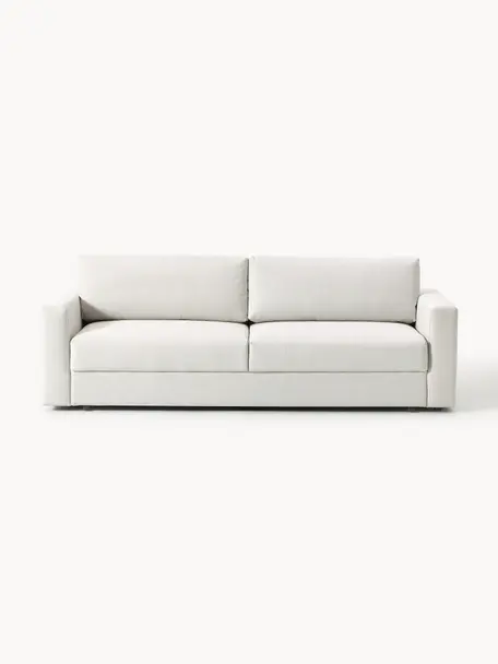 Schlafsofa Tasha (3-Sitzer) mit Stauraum, Bezug: 100% Polyester Der hochwe, Webstoff Greige, B 235 x T 100 cm