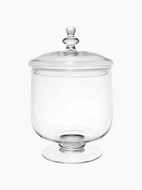 Aufbewahrungsglas Guimauve, Glas, Transparent, Ø 20 x H 35 cm