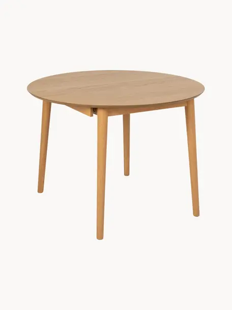 Table extensible ronde Montreux, Ø 115-155, Bois, Ø 115 - 155 x haut. 75 cm