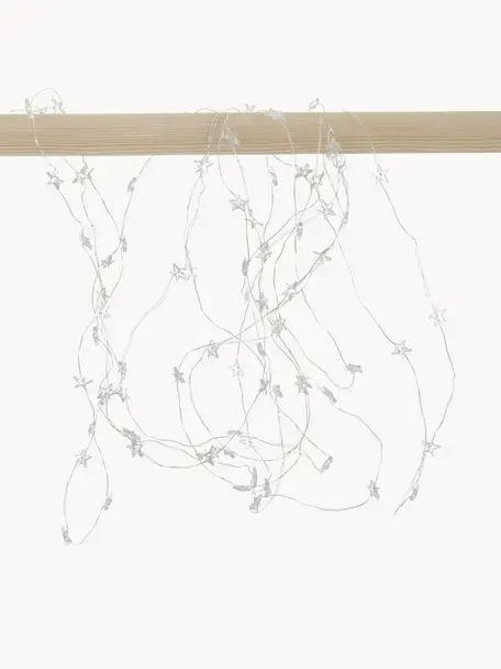 Ghirlanda a LED Stern, Plastica, Argentato, Lung. 495 cm