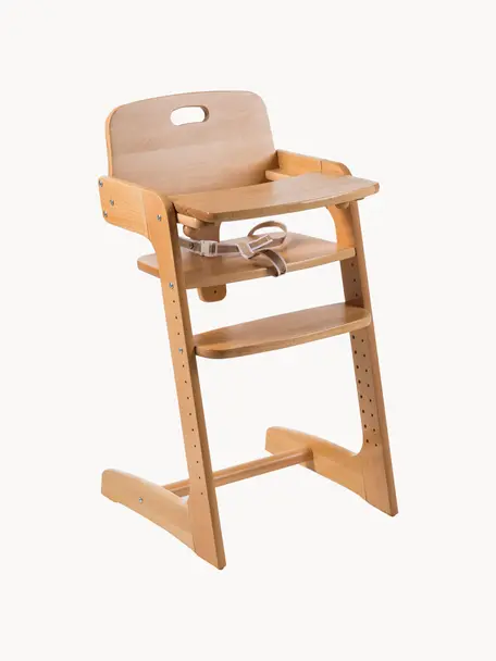 Vysoká stolička z bukového dreva Kid Up, Bukové drevo, Bukové drevo, Š 45 x V 54 cm
