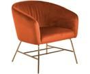 Fauteuil en velours Ramsey