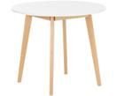 Petite table ronde Raven de style scandinave