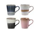 Handgefertigtes Espressotassen-Set 70's, 4-tlg.
