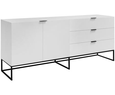 Witte dressoir Kobe met lades
