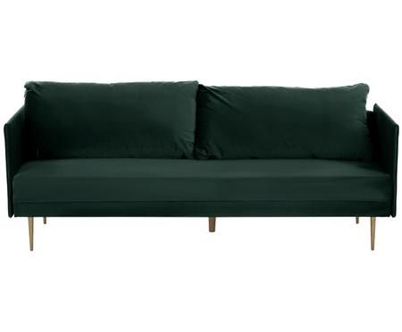 Divano letto in velluto Lauren