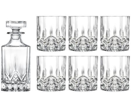 Set da whiskey in cristallo Opera, 7 pz.
