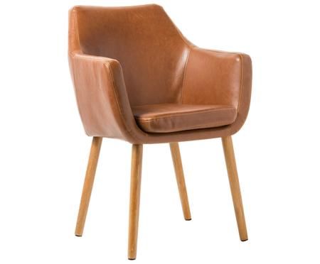 Chaise à accoudoirs Nora
