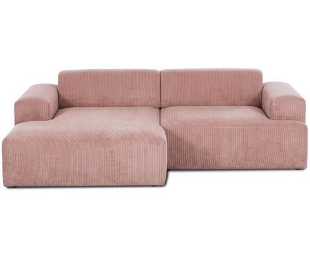 Cord-Ecksofa Marshmallow (3-Sitzer)