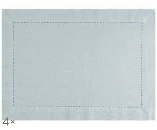 Sets De Table Indi 4 Pieces En Coton En Bleu Westwingnow