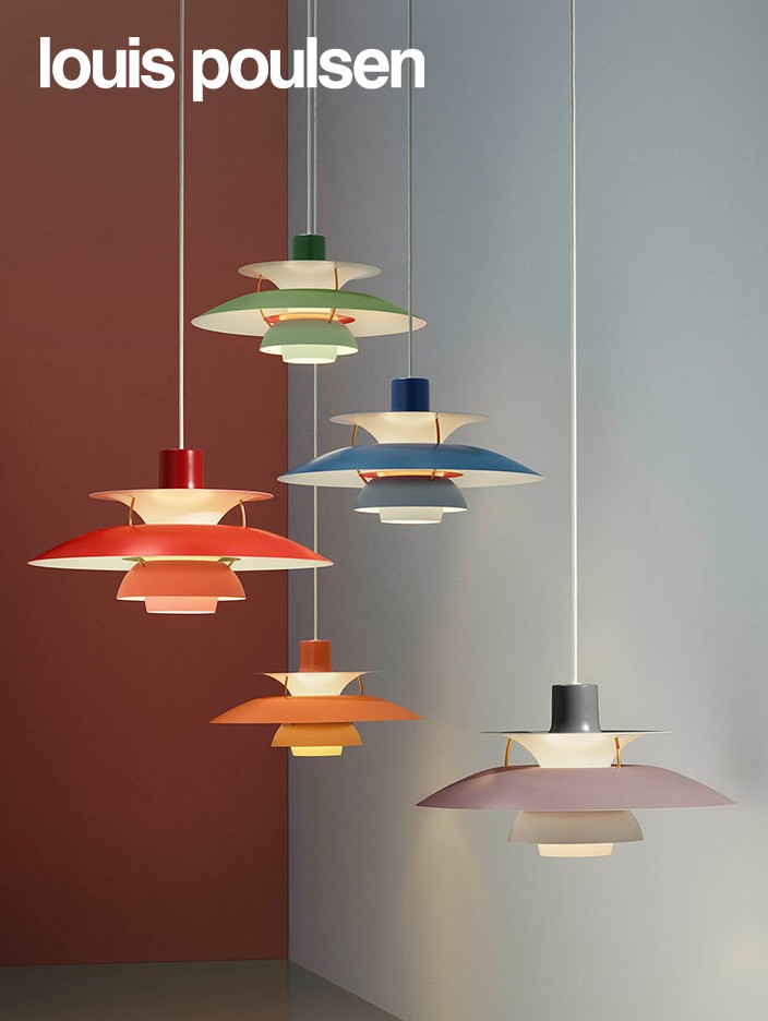 Las lámparas de diseño de Louis Poulsen