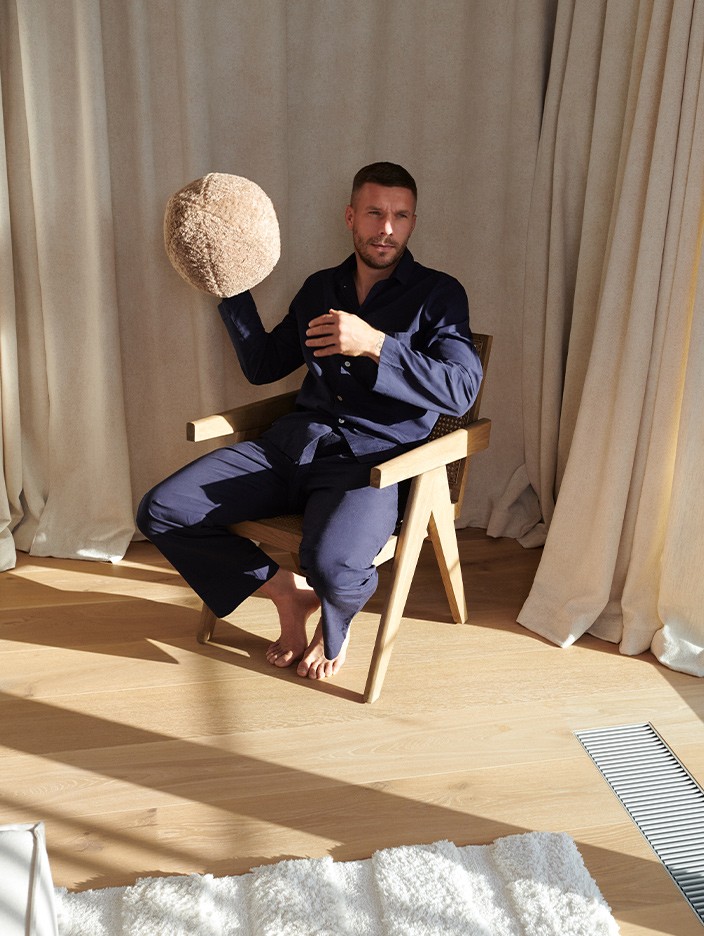 So wohnt Lukas Podolski