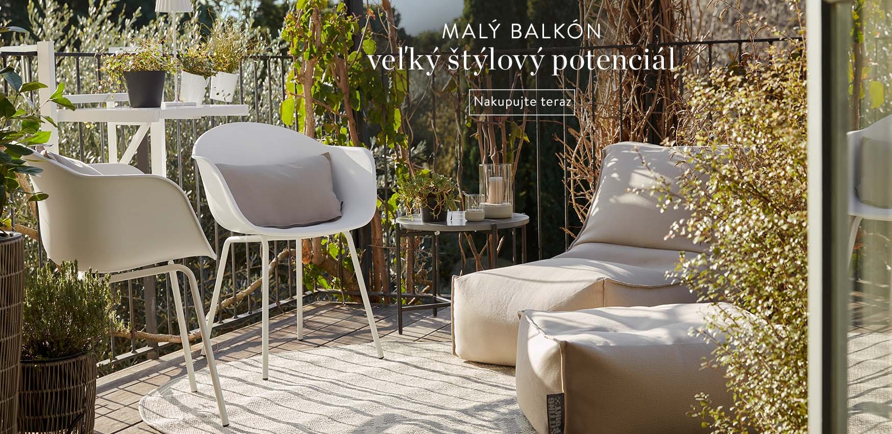 Malý balkón – veľký štýlový potenciál
