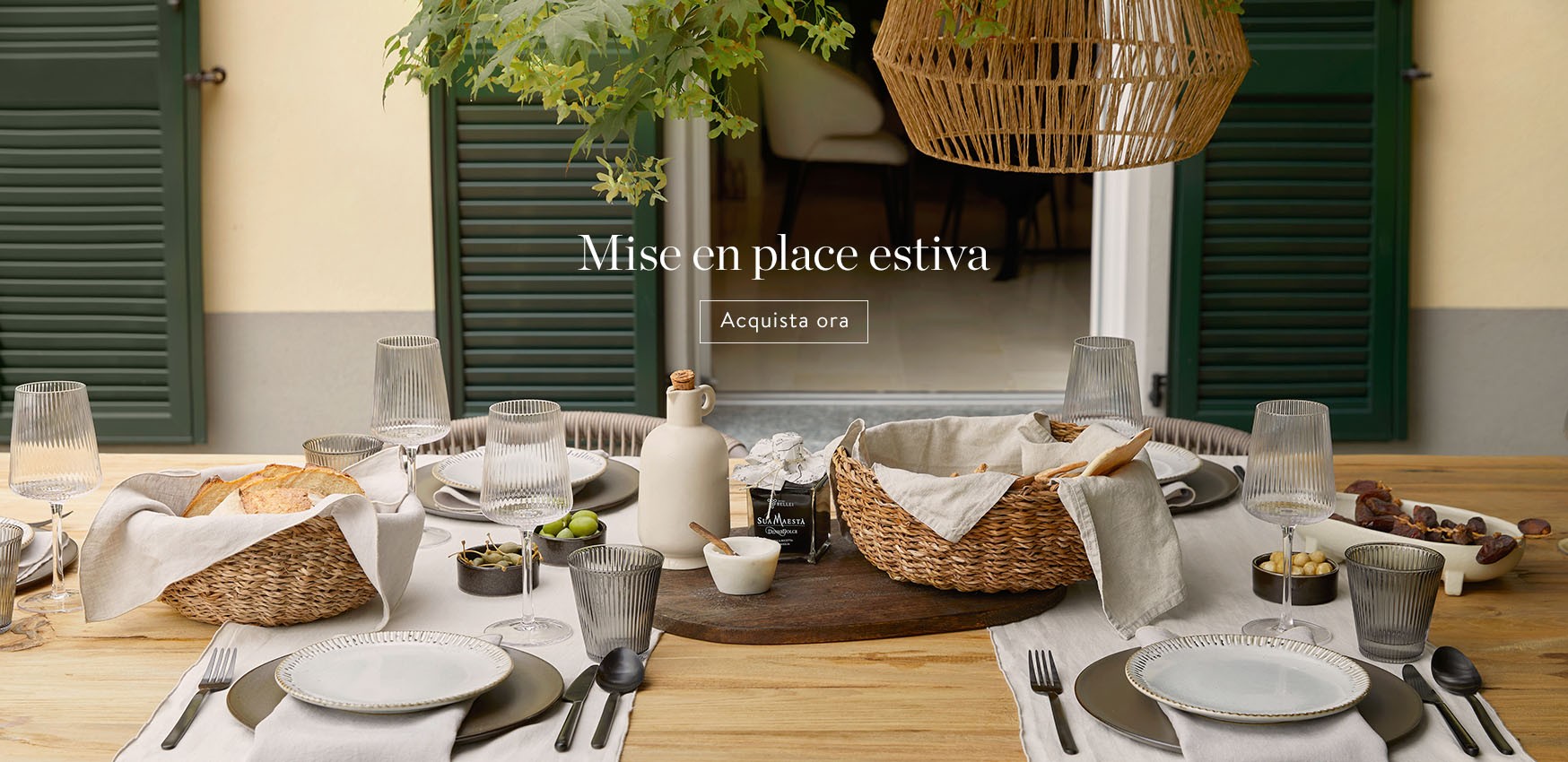 Mise en place estiva