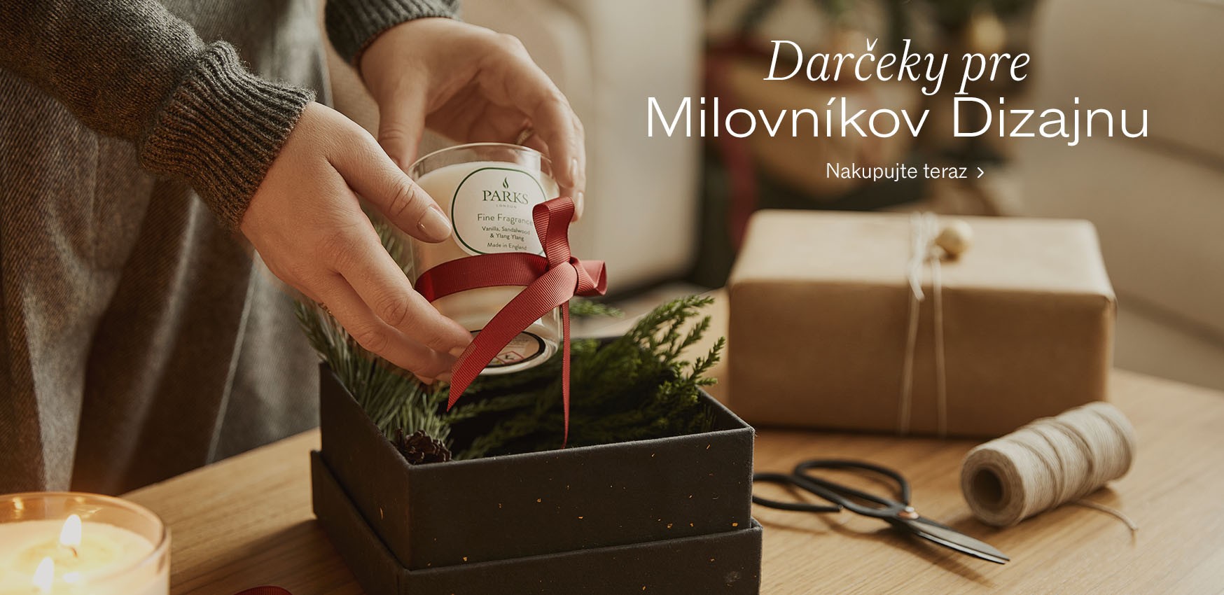 Darčeky pre milovníkov dizajnu