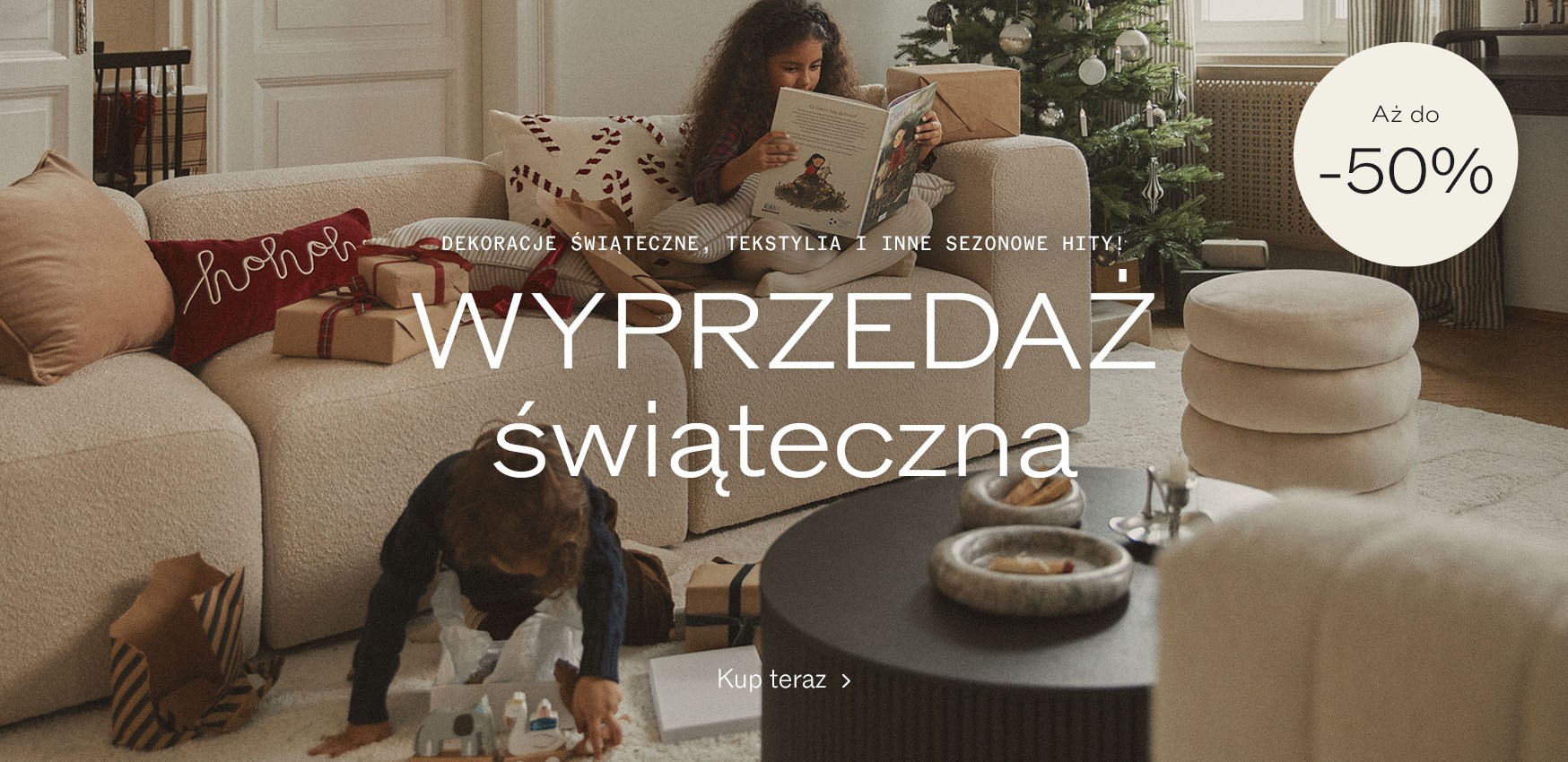 Dekoracje świąteczne, tekstylia na zimę oraz więcej sezonowych ulubieńców!