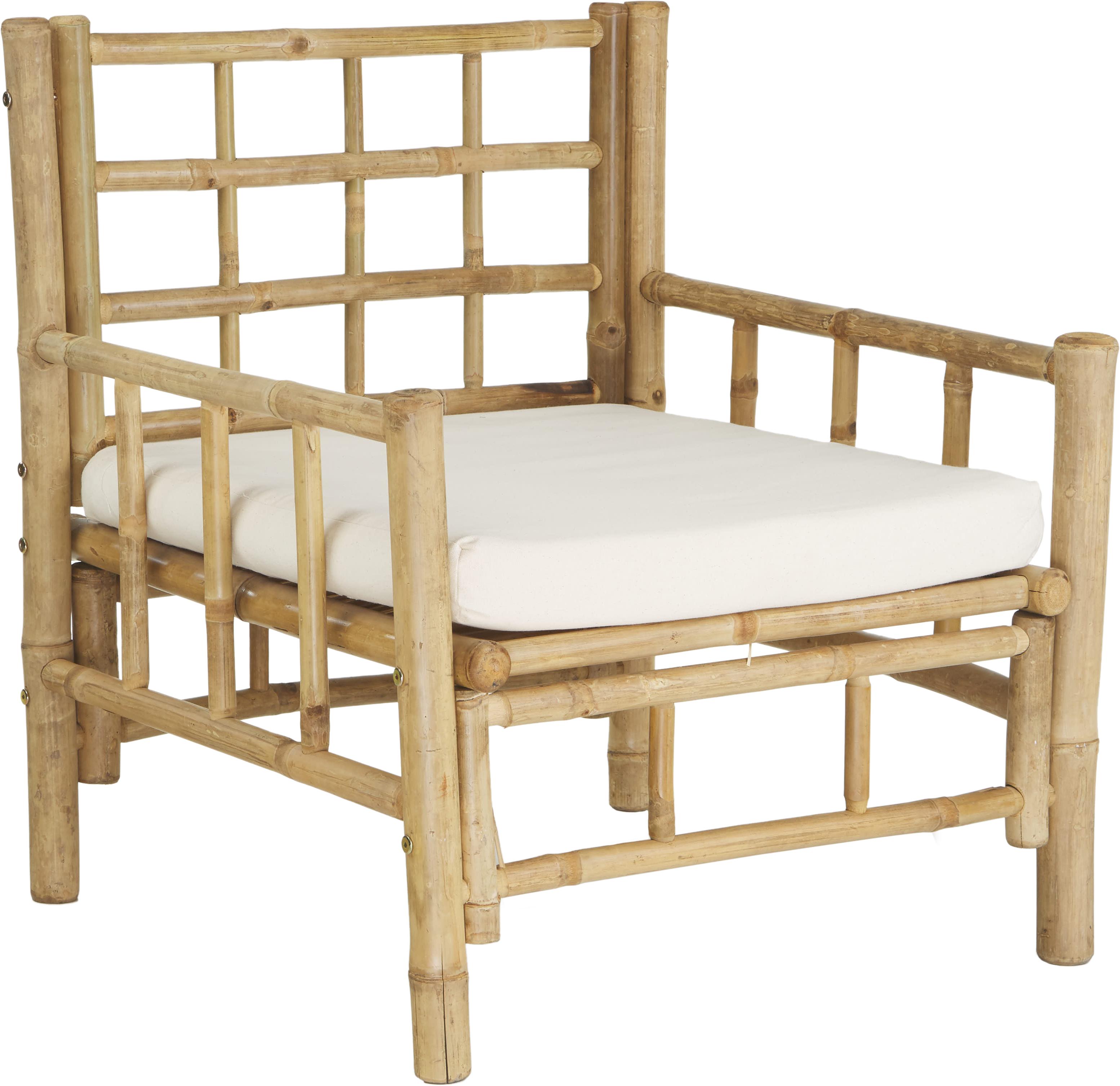 sedie da esterno in bambù