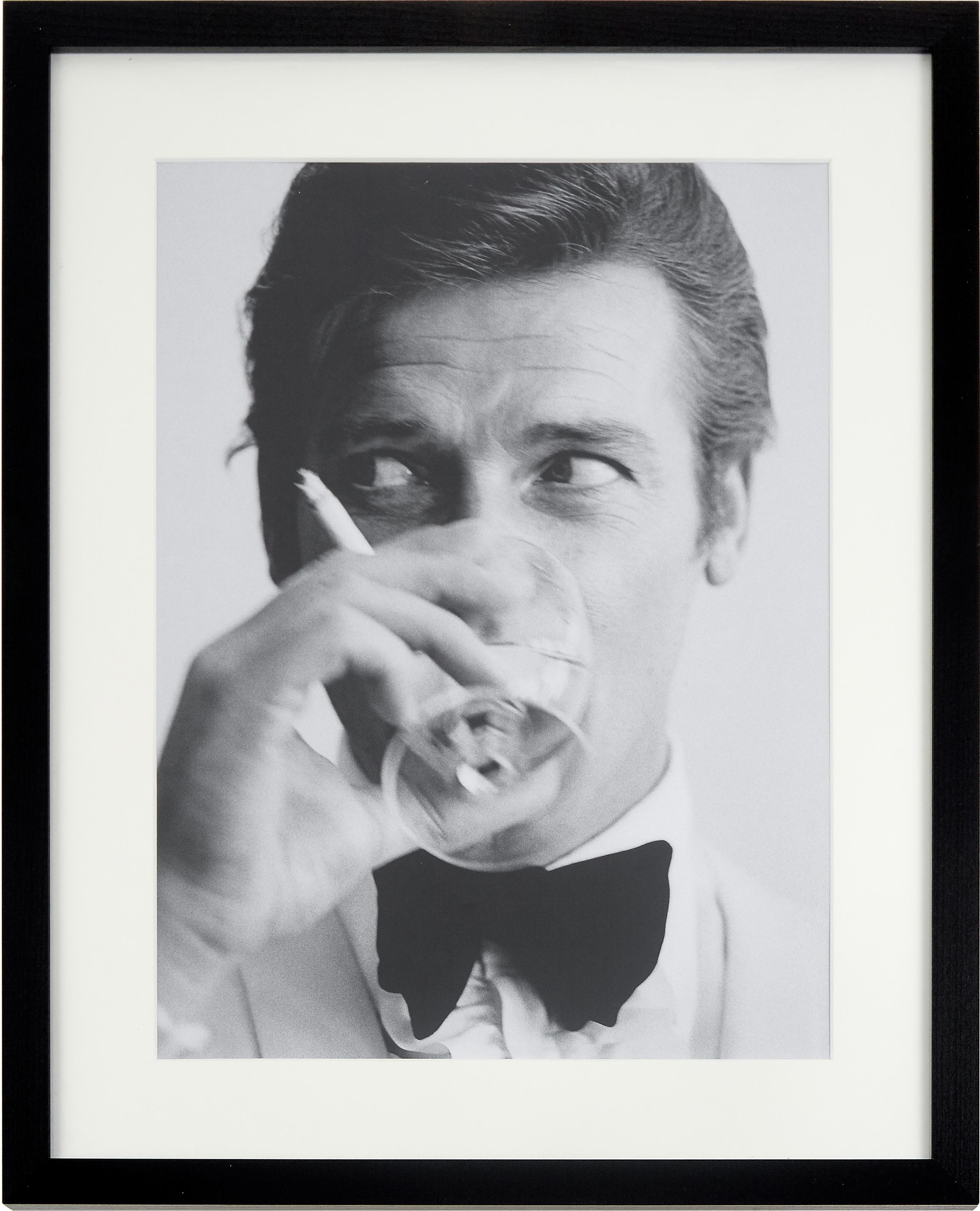 oosters buis Discreet Ingelijste digitale print James Bond Drinking | WestwingNow