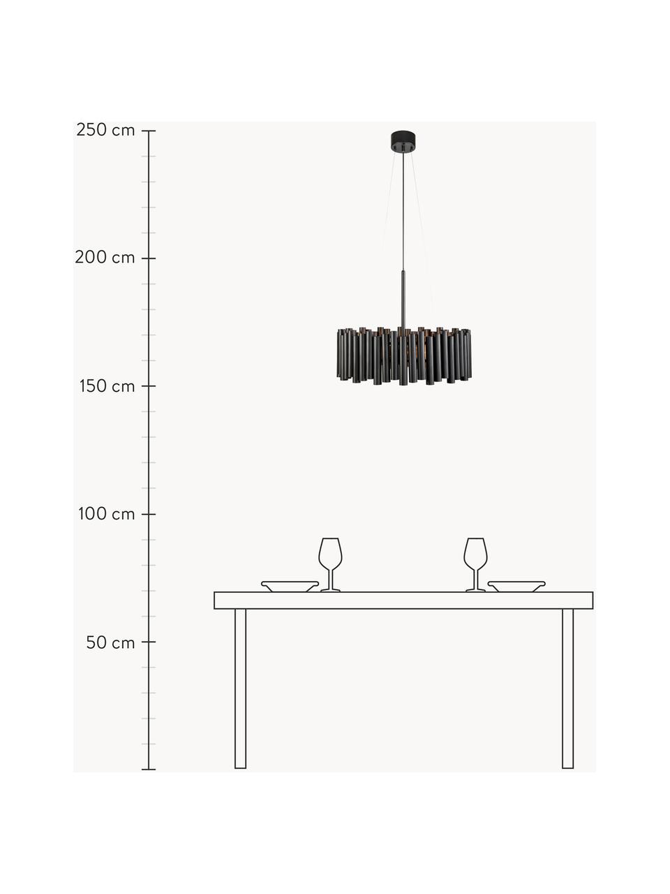 Suspension Level, Noir, Ø 53 x haut. 20 cm