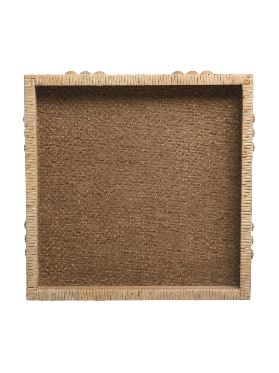 Mesa auxiliar Viktor, Tablero: madera de abeto, Beige, An 46 x Al 72 cm