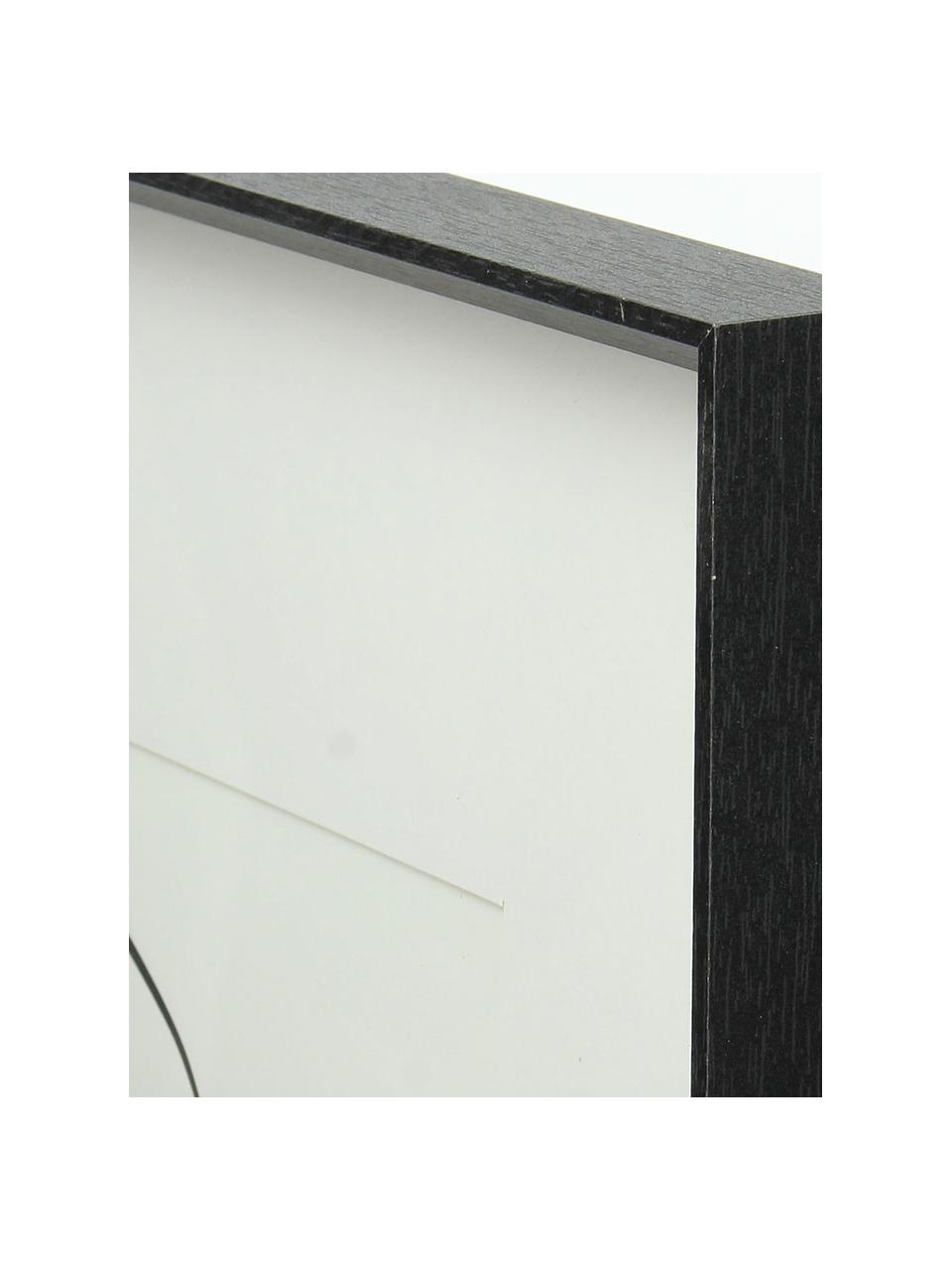 Bildrahmen Apatite, Holz, beschichtet, Schwarz, 40 x 50 cm