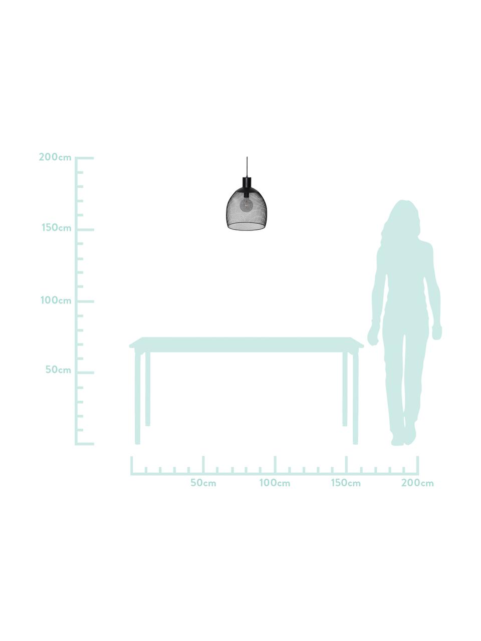 Solar outdoor LED lamp Sunlight, Metall, Kunststoff, Zwart, Ø 29 x H 35 cm