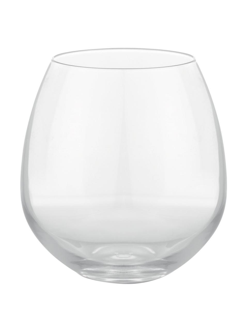 Wassergläser Premium, 2 Stück, Bleifreies Glas, Transparent, Ø 10 x H 11 cm, 520 ml