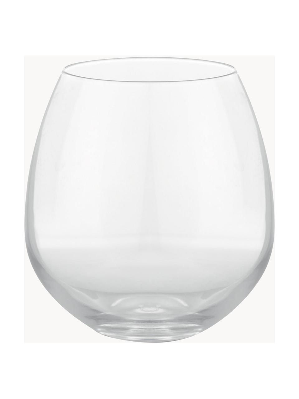 Vasos Premium, 2 uds., Vidrio sin plomo, Transparente, Ø 10 x Al 11 cm, 520 ml