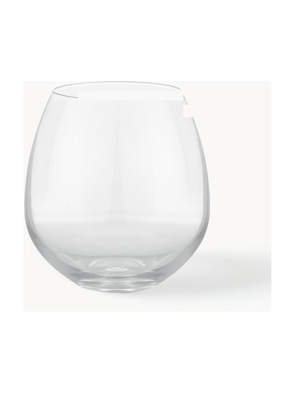 Vasos Premium, 2 uds., Vidrio sin plomo, Transparente, Ø 10 x Al 11 cm, 520 ml