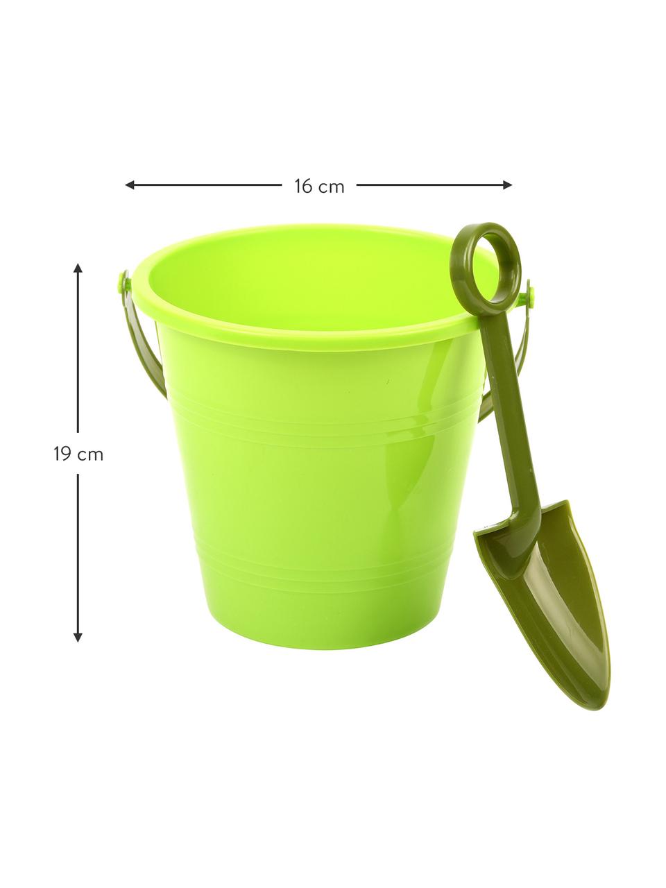 Accessoires de jardinage enfant Little Gardener, 2 élém., Plastique (PP), Vert, Lot de différentes tailles