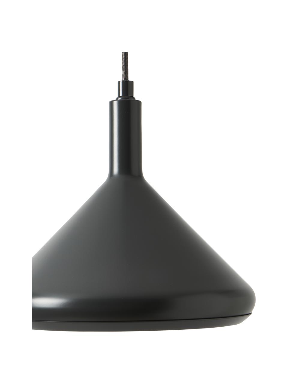 LED-Pendelleuchte Alva, Anthrazit, Ø 24 x H 21 cm
