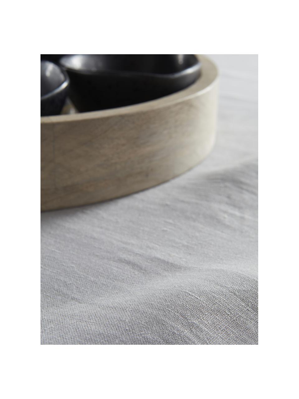 Nappe lin gris clair Heddie, Gris clair