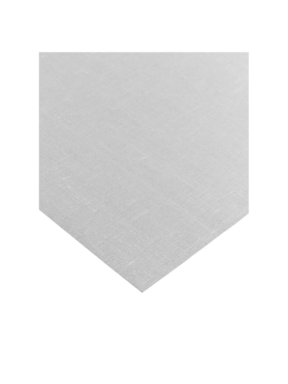 Nappe lin gris clair Heddie, Gris clair