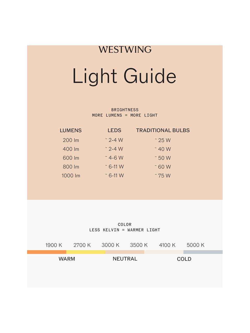 Přenosná stolní LED lampa Poldina, stmívatelná, Tmavě hnědá, matná, Ø 11 cm, V 38 cm