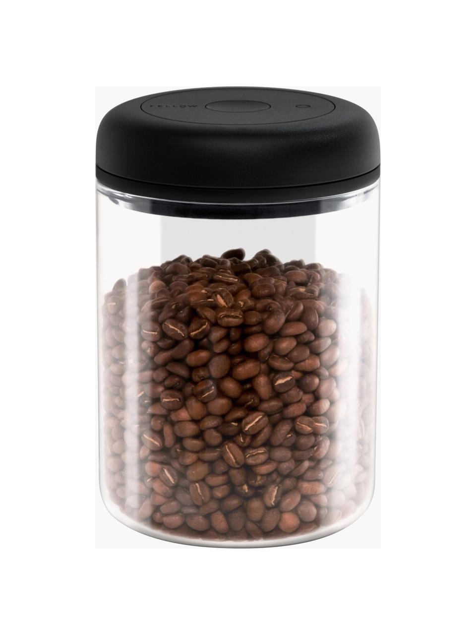 Boîte à café hermétique Atmos, Noir, transparent, Ø 10 x haut. 9 cm