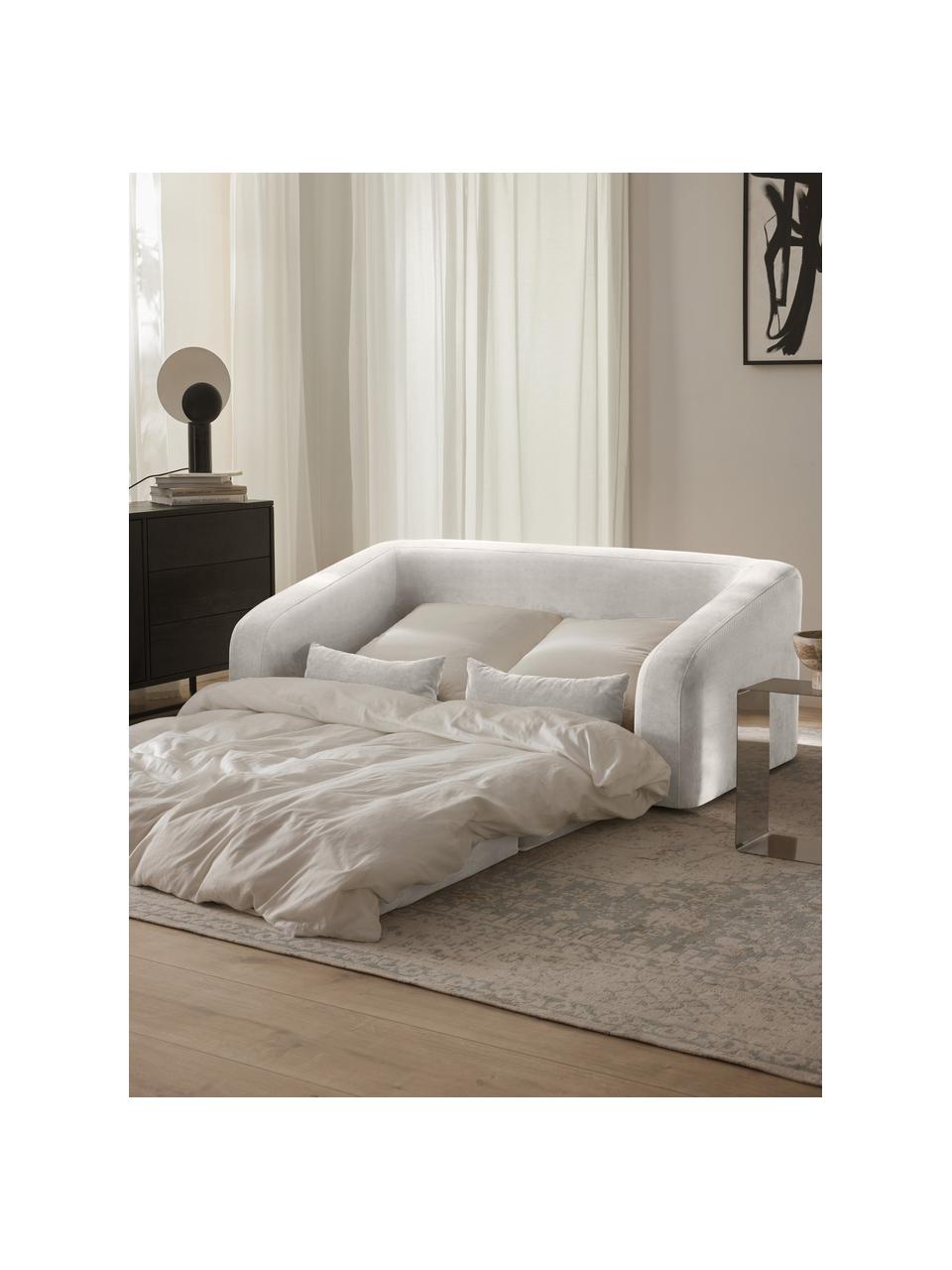 Pohovka na spanie Eliot (2-miestna), Krémovobiela, D 180 x Š 100 cm