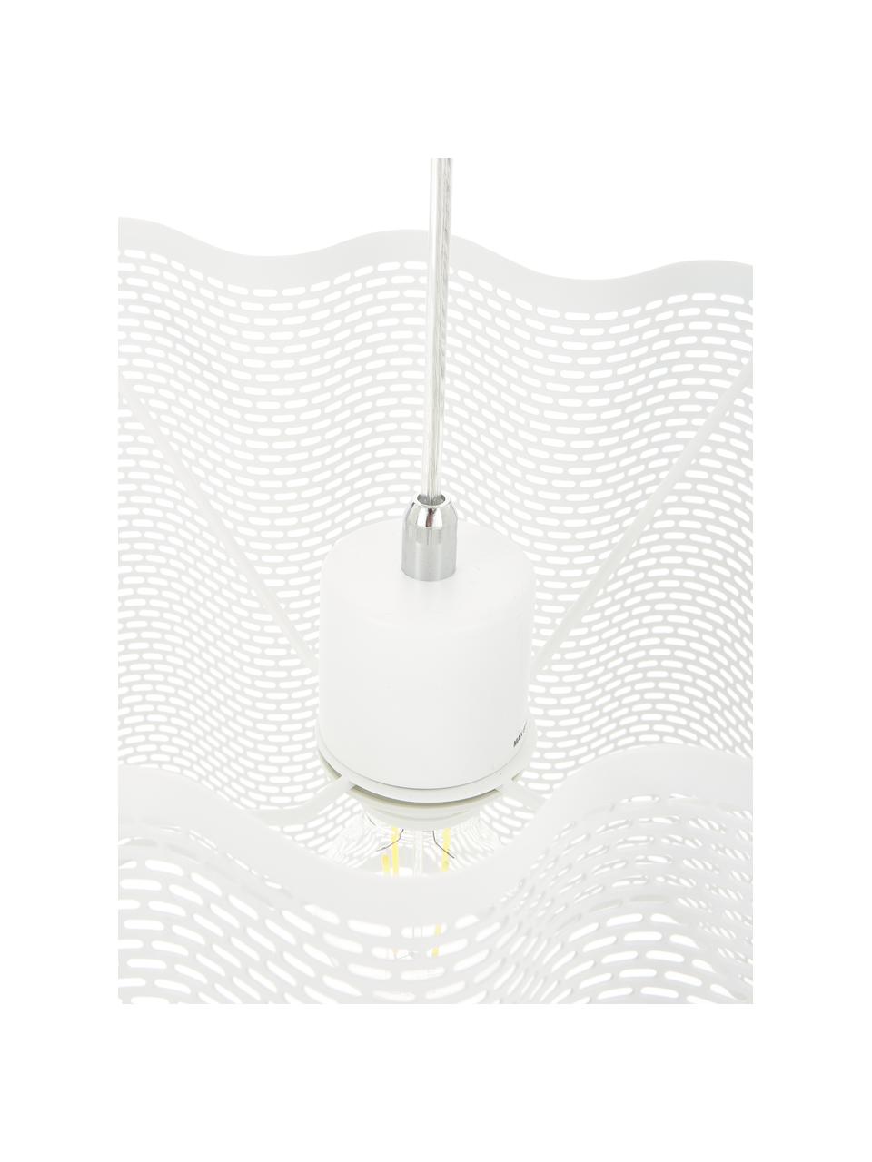 Suspension ovale Glicine, Blanc