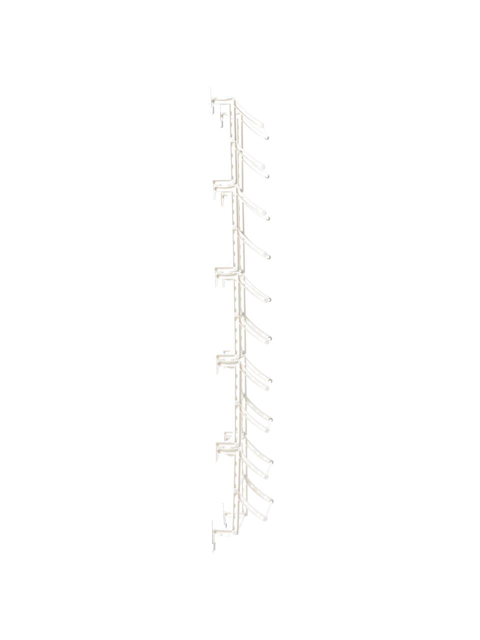 Wandgemonteerd schoenenrek Skoforvaring in wit, Wit, B 52 x H 160 cm