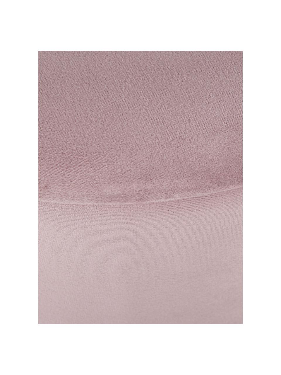 Taburete de madera de piel de oveja rosa Blush - Woostain al por