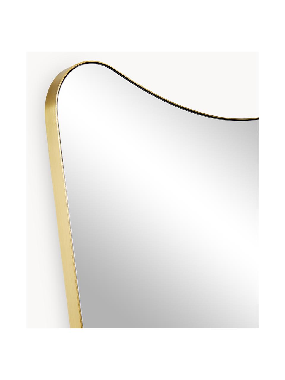 Nástenné zrkadlo Goldie, Odtiene zlatej, Š 70 x V 140 cm