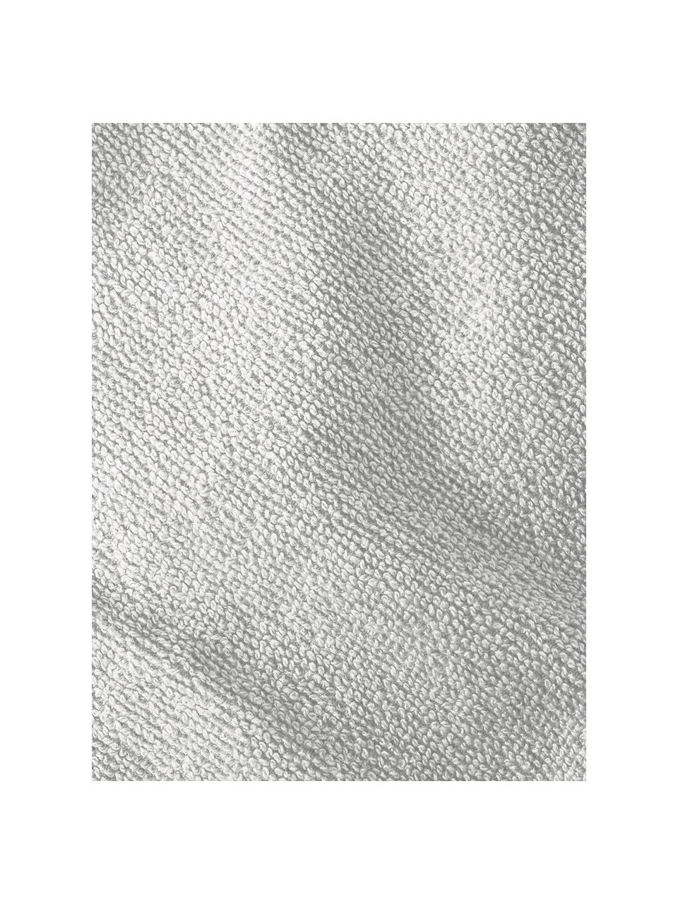 Toalla de algodón ecológico Premium, diferentes tamaños, Gris claro, Toalla manos, An 50 x L 100 cm