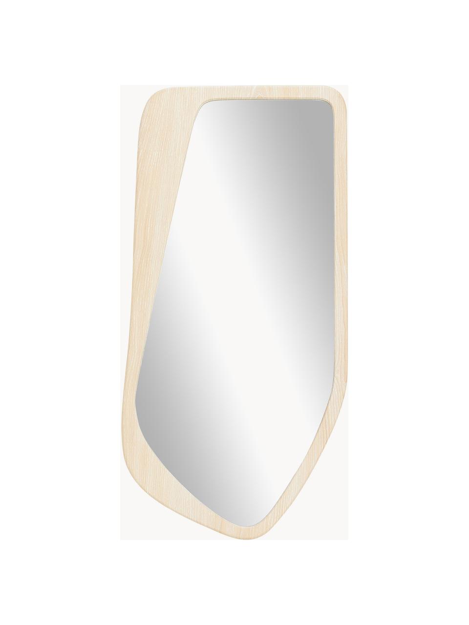 Nástenné zrkadlo May, Svetlé drevo, Š 37 x V 75 cm