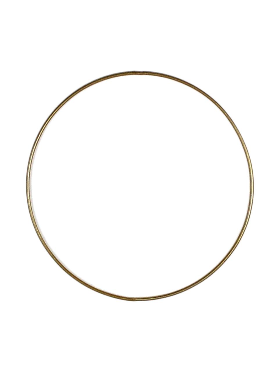 Kovový kruh Rondon, Lakovaný kov, Mosazná, Ø 20 cm