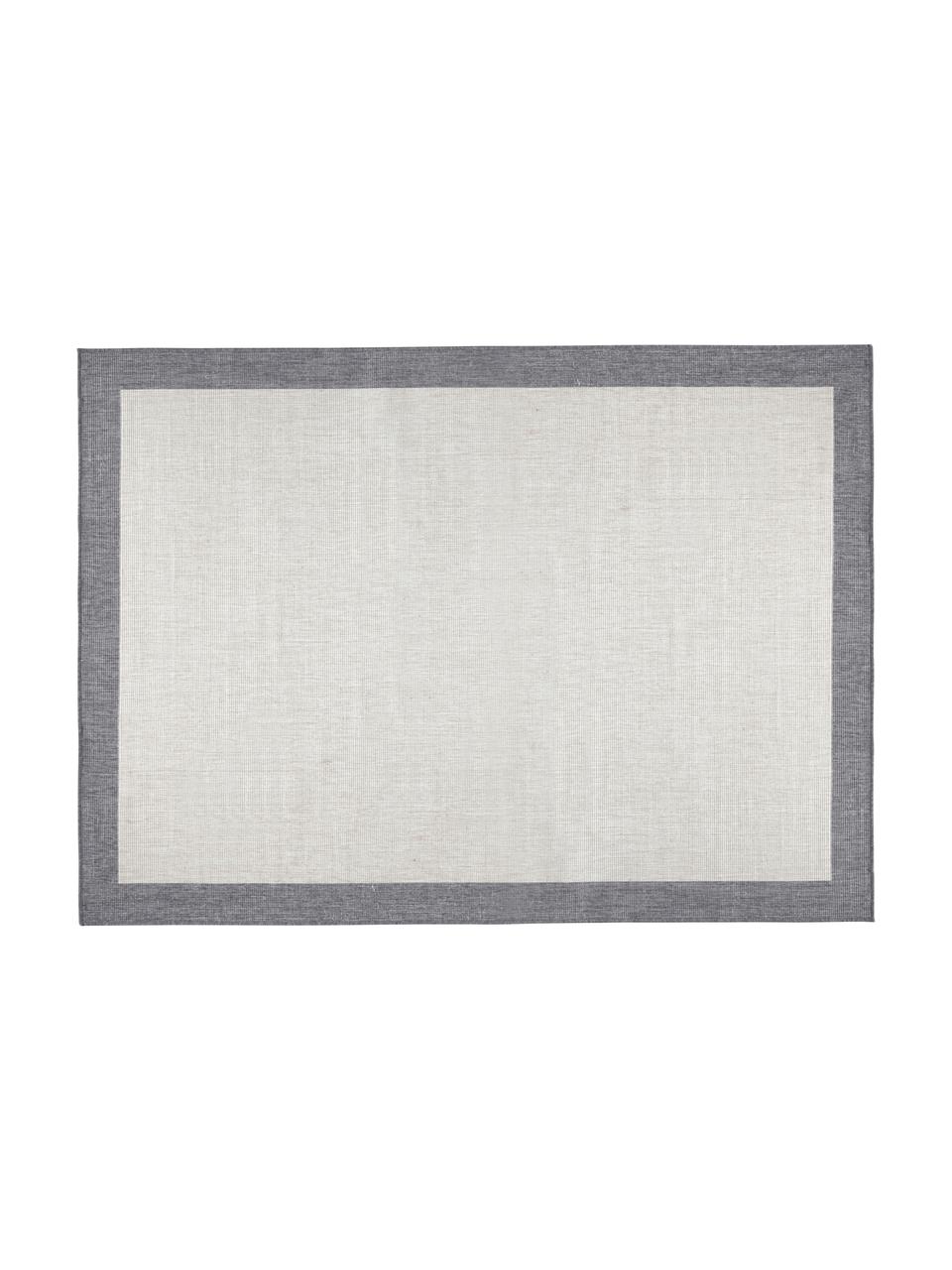 In- & Outdoor-Wendeteppich Panama, 100 % Polypropylen, Off White, Grau, B 160 x L 230 cm (Größe M)