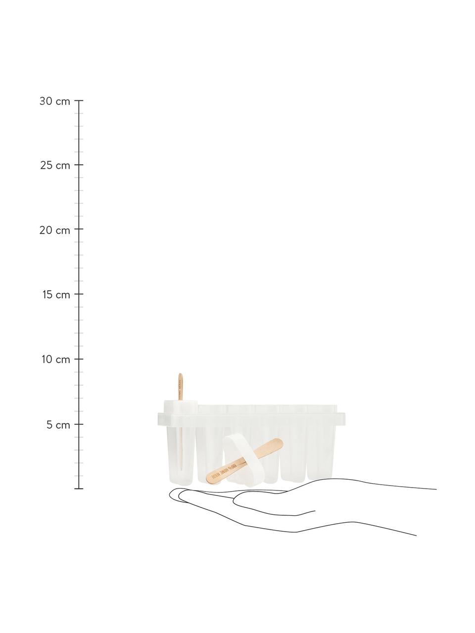 IJsvormenset Ice Cream, 101-delig, Steel: hout, Wit, bruin, Set met verschillende formaten