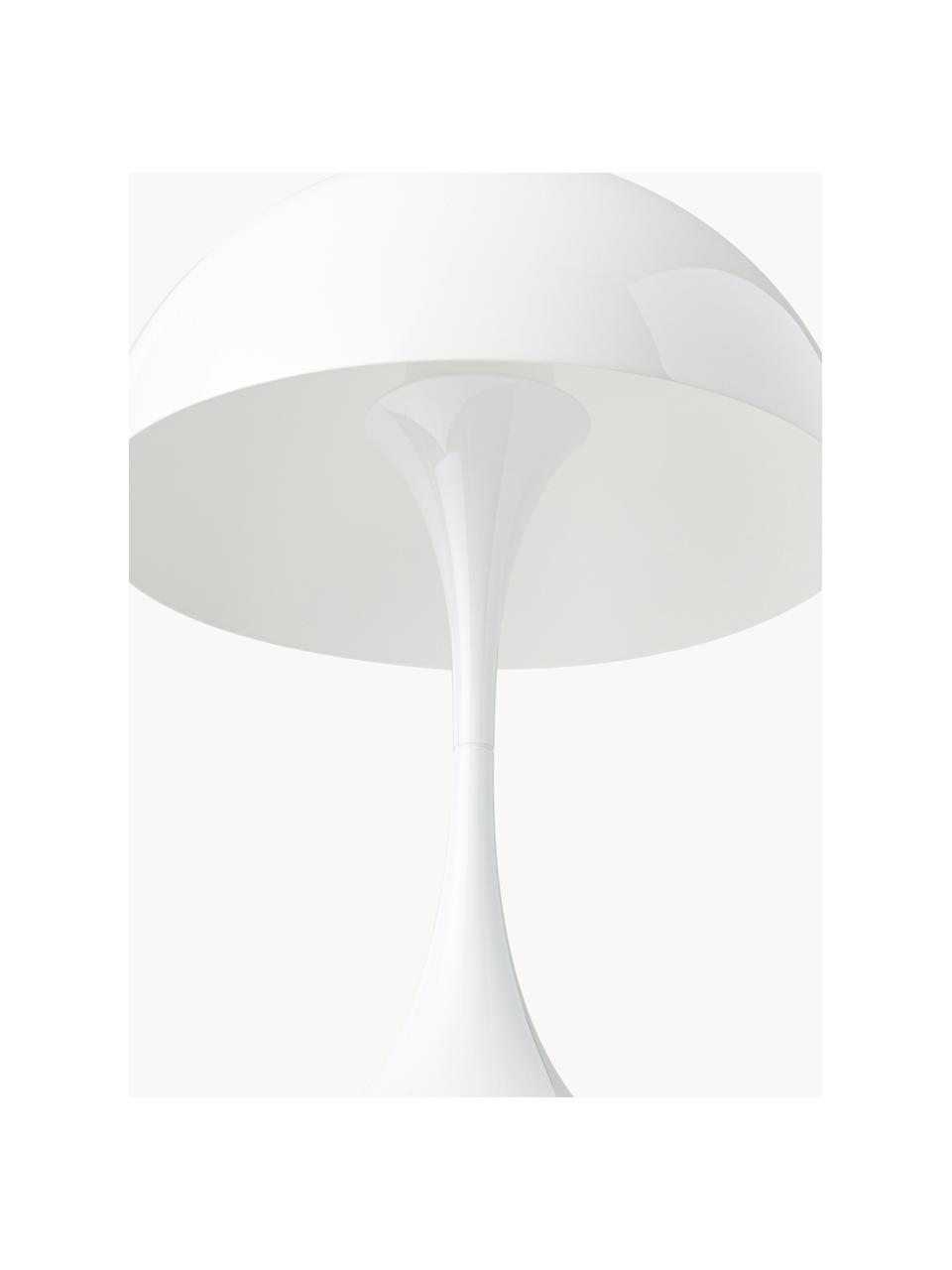 Dimmbare LED-Tischlampe Panthella mit Timerfunktion, H 34 cm, Lampenschirm: Stahl, beschichtet, Stahl Weiß, Ø 25 x H 34 cm