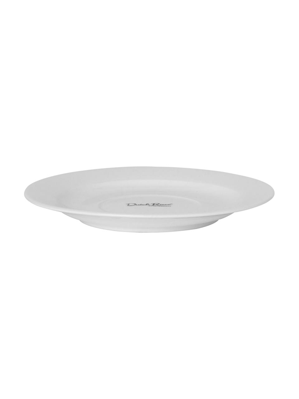 Filiżanka ze spodkiem Pluto Loft, 4 szt., Porcelana, Czarno-biały ze złotą krawędzią, Ø 8 x W 8 cm, 120 ml