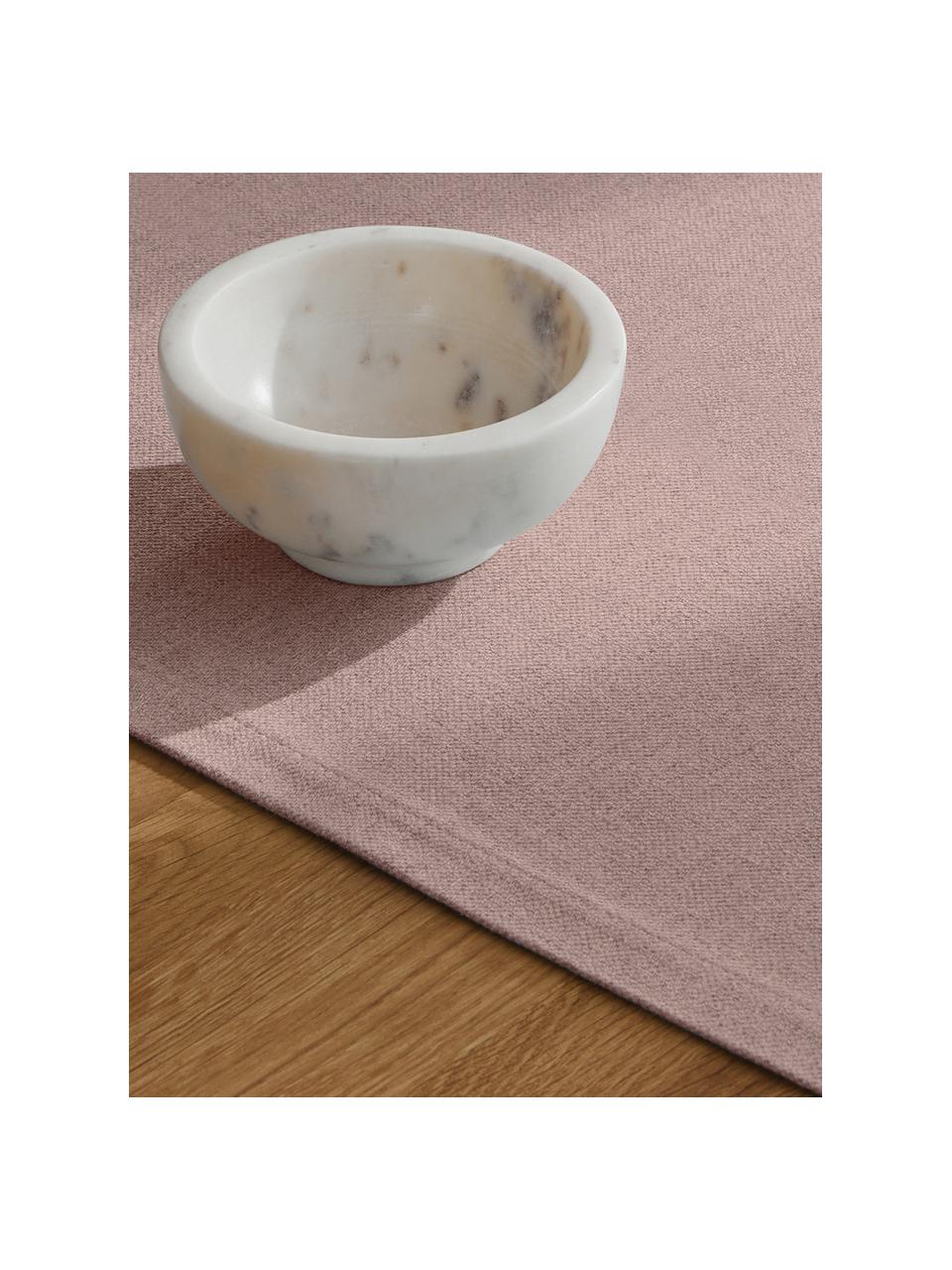 Chemin de table Riva, 55 % coton, 45 % polyester

Le matériau est certifié STANDARD 100 OEKO-TEX®, 14.HIN.40536, HOHENSTEIN HTTI, Vieux rose, larg. 40 x long. 150 cm